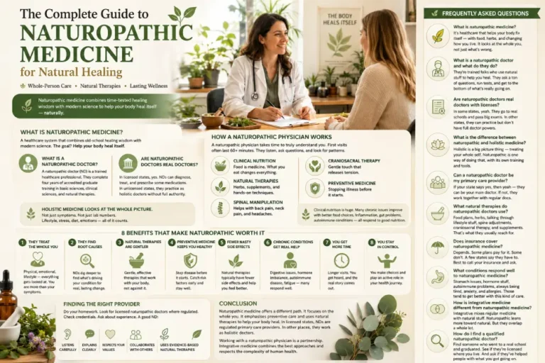 The Complete Guide to Naturopathic Medicine for Natural Healing