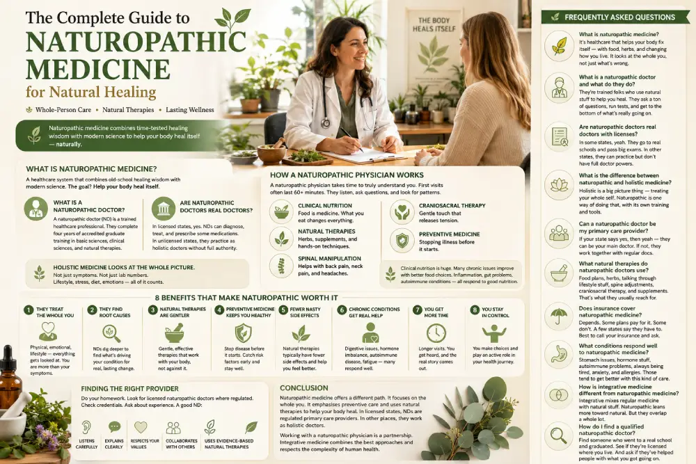The Complete Guide to Naturopathic Medicine for Natural Healing