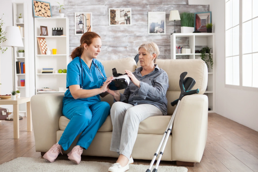 senior at home care services
