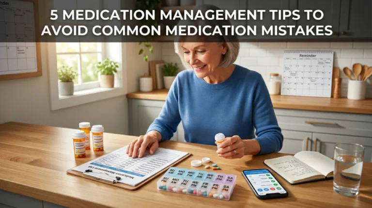 5 Medication Management Tips to Avoid Common Medication Mistakes